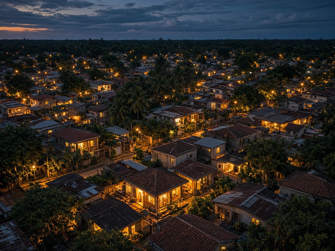 Filipino homes lit by Akari